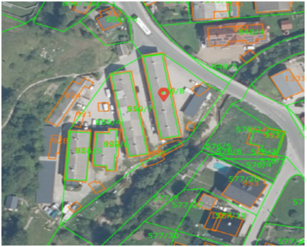 Javni vpogled v podatke o nepremičninah Geodetske uprave RS
